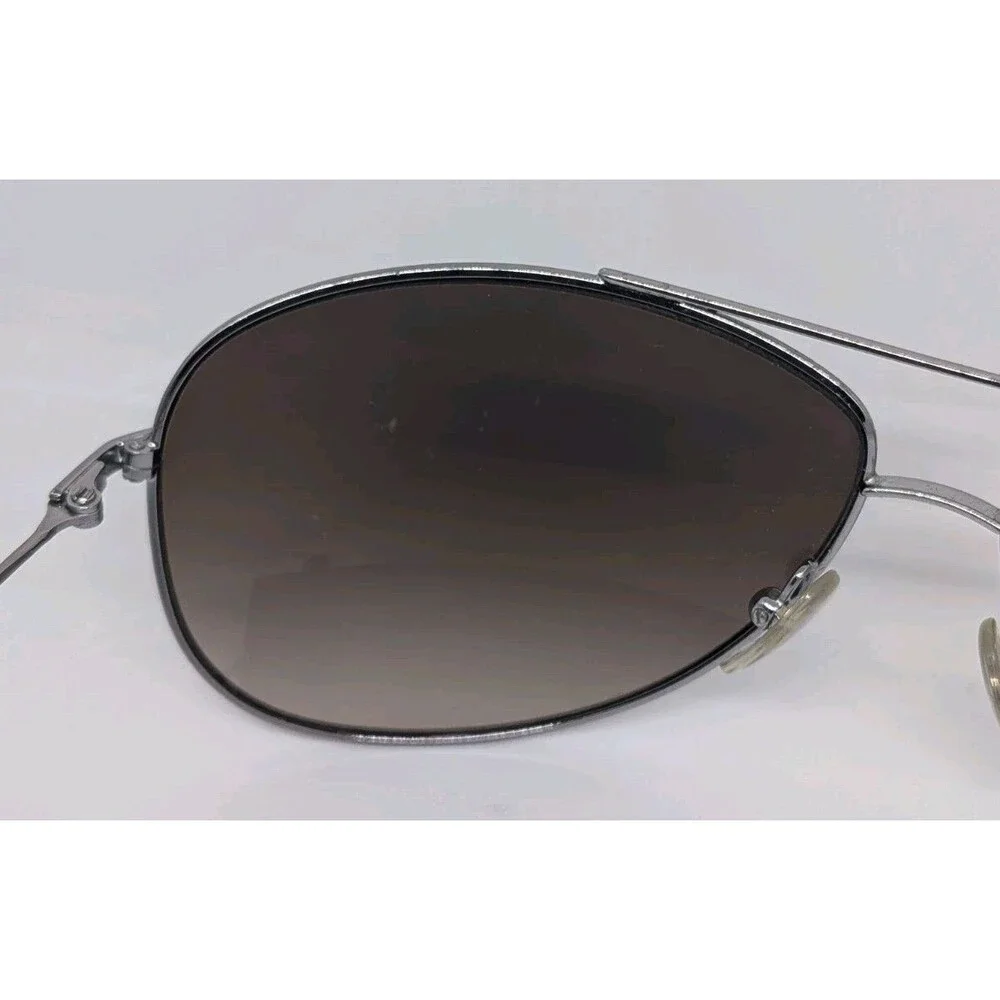 Ray-Ban RB3293 004/13 Aviator Sunglasses Gunmetal Brown Gradient 63mm w/ Case